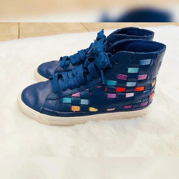 Nike Blazer Mid Woven Deep Royal blue - Picture 3 of 8